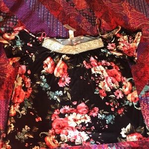 Floral Plus Size Top